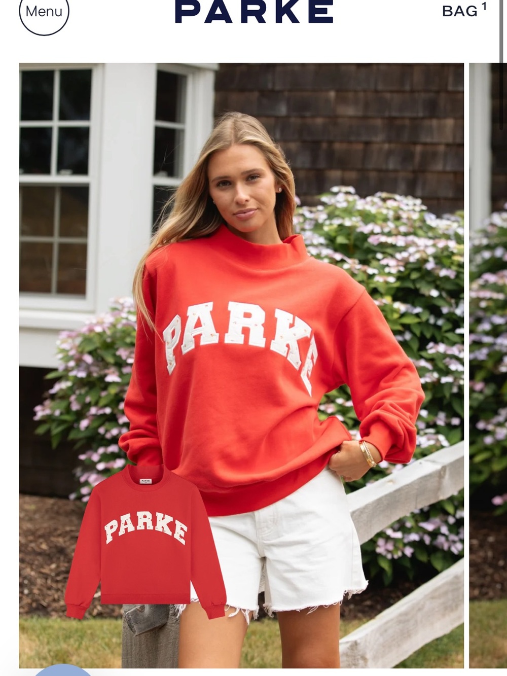 Parke Maggie Collab mockneck